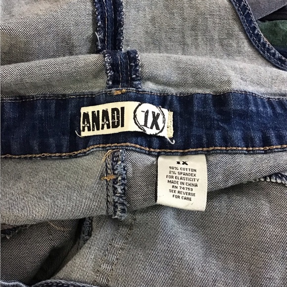 Zanadi Blue Denim Overalls - Picture 6 of 7